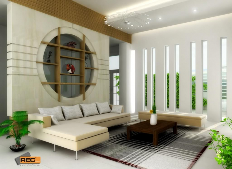 Thiết kế nội thất nhà biệt thự - phong cách recdecor