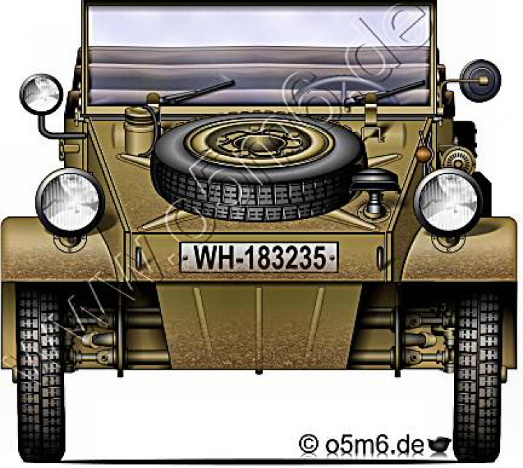 Kübelsitz-Wagen - "Jeep" của người Đức