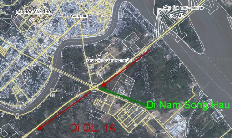 Bác nào đi đường Nam Sông Hậu về Bạc Liêu - Cà Mau chưa?