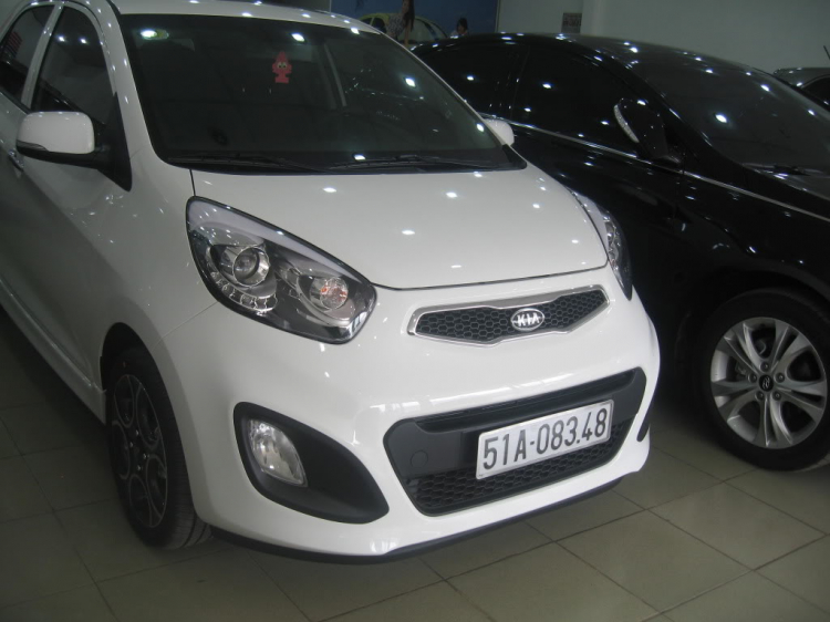 Kia Morning 2012 đầu tiên đăng ký biển 5 số tại SG