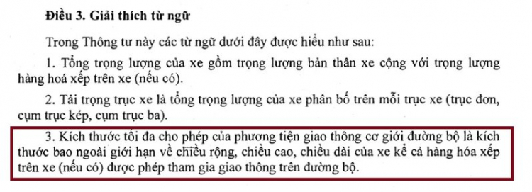 Xe oto du lịch có gắn baga trên mui được chất cao bao nhiêu?