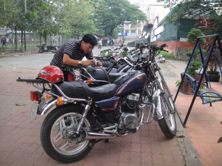 THành lập Hội những người mê và chơi xe Motor Honda LA 250cc