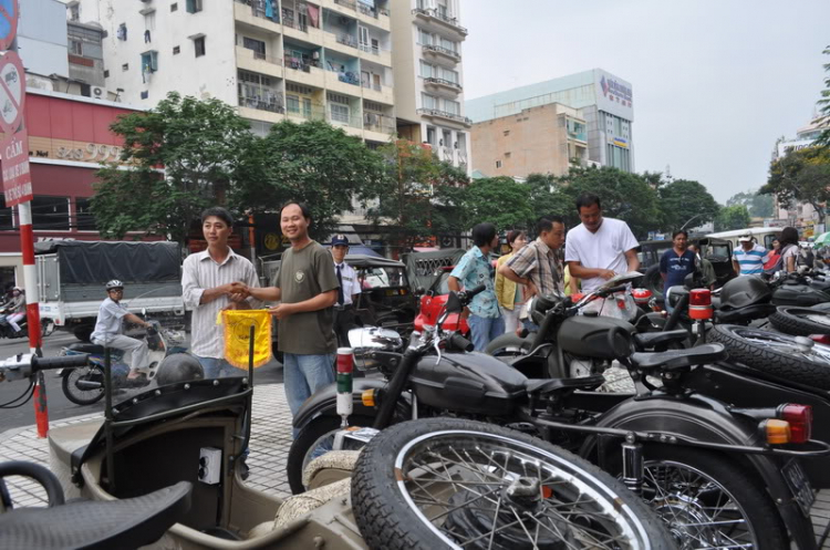 Những hình ảnh Saigon Jeep giao lưu Anh Em Saigon SideCar