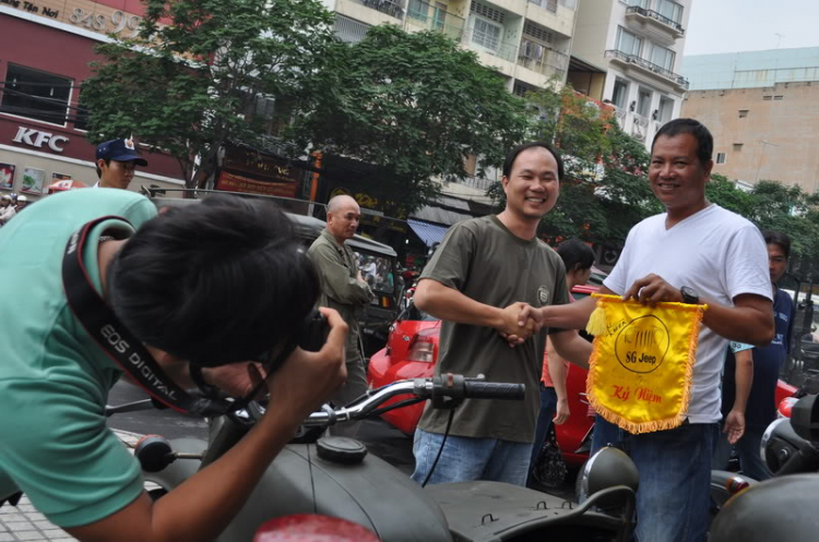 Những hình ảnh Saigon Jeep giao lưu Anh Em Saigon SideCar