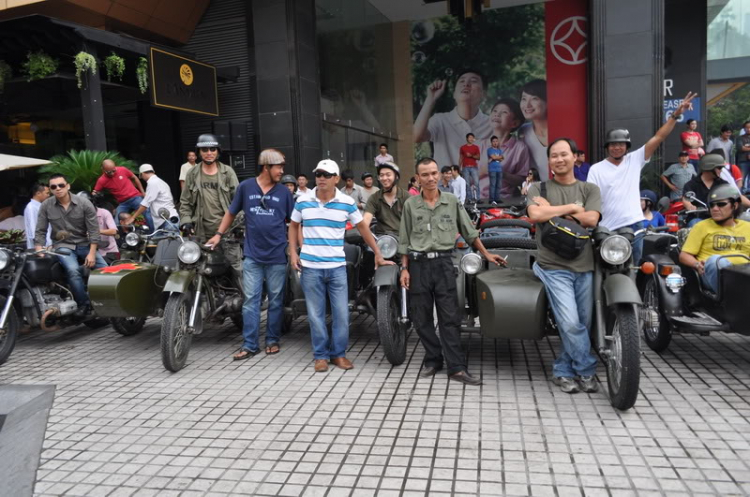 Những hình ảnh Saigon Jeep giao lưu Anh Em Saigon SideCar