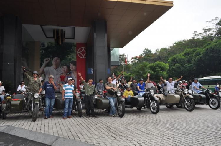 Những hình ảnh Saigon Jeep giao lưu Anh Em Saigon SideCar