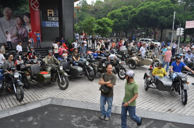 Những hình ảnh Saigon Jeep giao lưu Anh Em Saigon SideCar