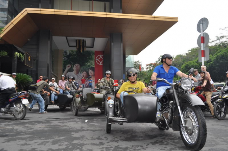 Những hình ảnh Saigon Jeep giao lưu Anh Em Saigon SideCar