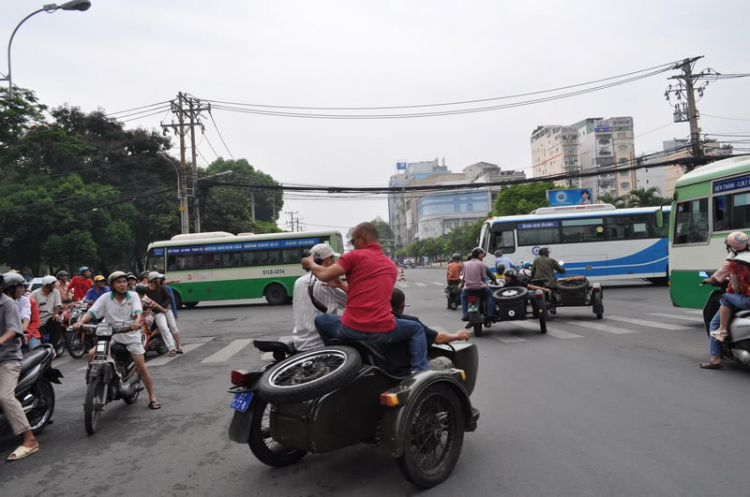 Những hình ảnh Saigon Jeep giao lưu Anh Em Saigon SideCar