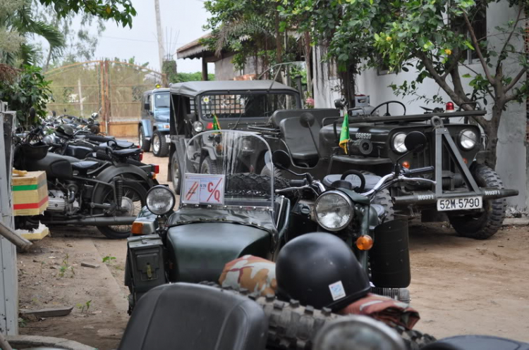 Những hình ảnh Saigon Jeep giao lưu Anh Em Saigon SideCar