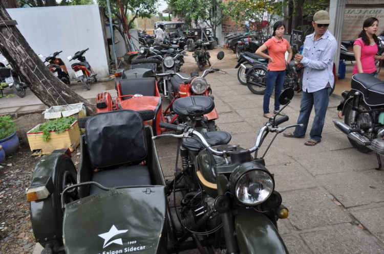 Những hình ảnh Saigon Jeep giao lưu Anh Em Saigon SideCar