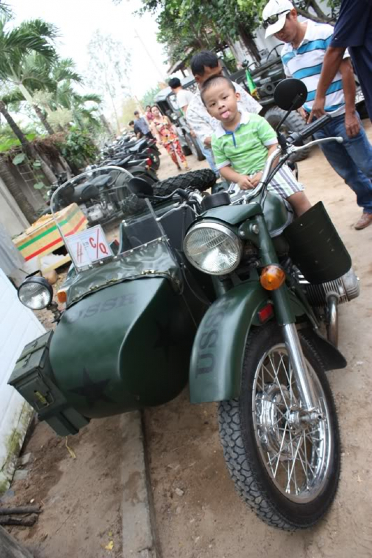 Những hình ảnh Saigon Jeep giao lưu Anh Em Saigon SideCar