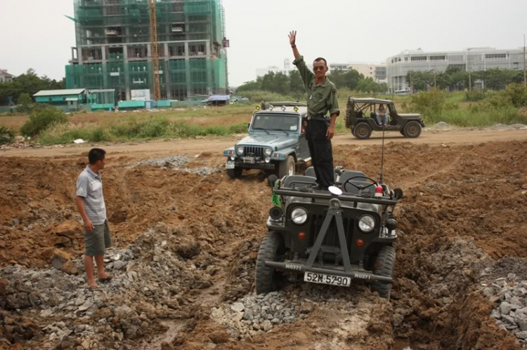 Những hình ảnh Saigon Jeep giao lưu Anh Em Saigon SideCar