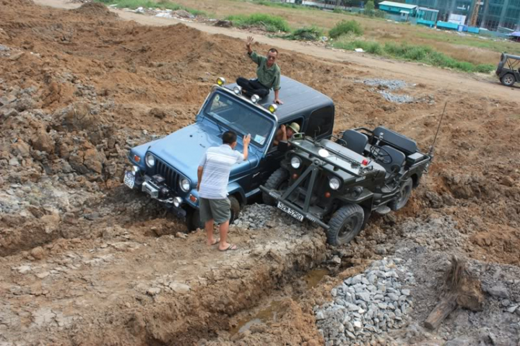 Những hình ảnh Saigon Jeep giao lưu Anh Em Saigon SideCar