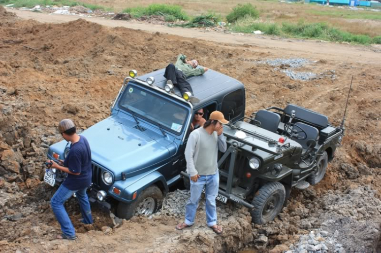 Những hình ảnh Saigon Jeep giao lưu Anh Em Saigon SideCar