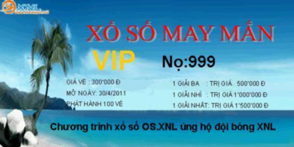 Xổ số ủng hộ đội bóng XNL Xổ số ủng hộ đội bóng XNL