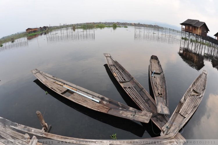 Phong cảnh thiên nhiên, cuộc sống trên hồ Inle - Myanmar