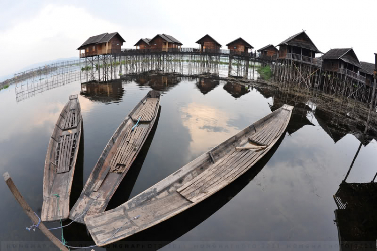 Phong cảnh thiên nhiên, cuộc sống trên hồ Inle - Myanmar