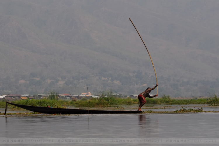 Phong cảnh thiên nhiên, cuộc sống trên hồ Inle - Myanmar