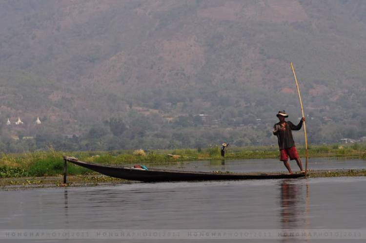 Phong cảnh thiên nhiên, cuộc sống trên hồ Inle - Myanmar