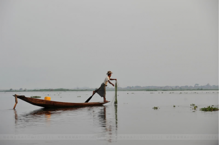 Phong cảnh thiên nhiên, cuộc sống trên hồ Inle - Myanmar