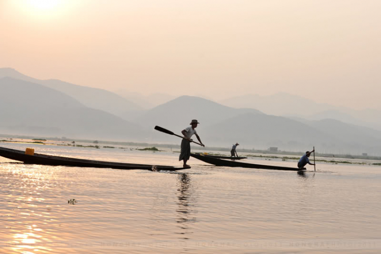 Phong cảnh thiên nhiên, cuộc sống trên hồ Inle - Myanmar