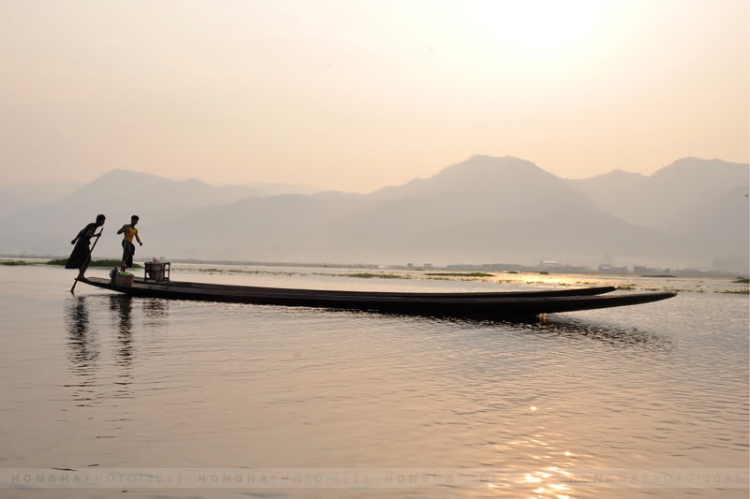 Phong cảnh thiên nhiên, cuộc sống trên hồ Inle - Myanmar