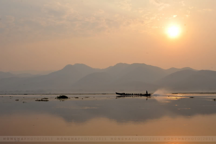 Phong cảnh thiên nhiên, cuộc sống trên hồ Inle - Myanmar