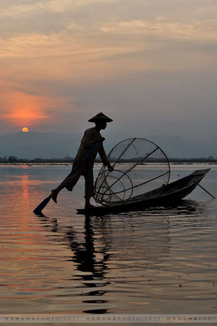 Phong cảnh thiên nhiên, cuộc sống trên hồ Inle - Myanmar