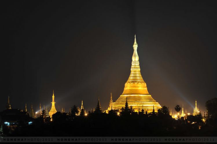 Chùa Vàng Shwedagon - Myanamar