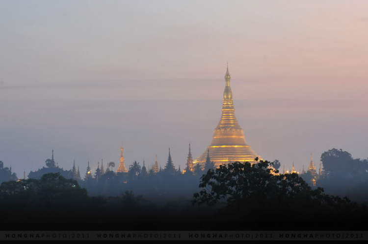 Chùa Vàng Shwedagon - Myanamar