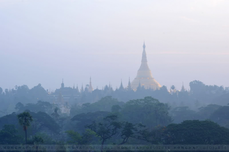 Chùa Vàng Shwedagon - Myanamar