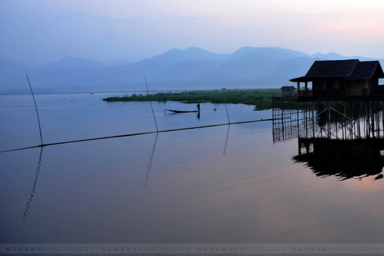 Phong cảnh thiên nhiên, cuộc sống trên hồ Inle - Myanmar