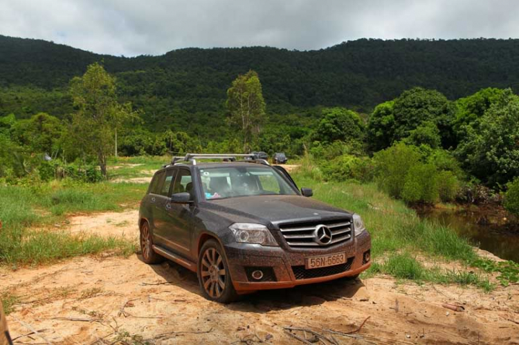 Ảnh ký sự đoàn Mercedes GLK chào đón bình minh trên đảo Phú Quốc