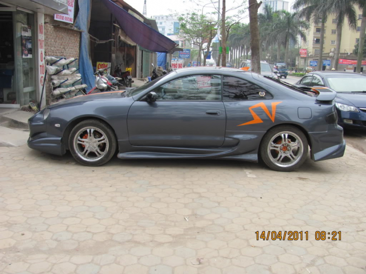 Toyota Celica của em sau khi độ body, đèn đóm Toyota Celica của em sau khi độ body, đèn đóm