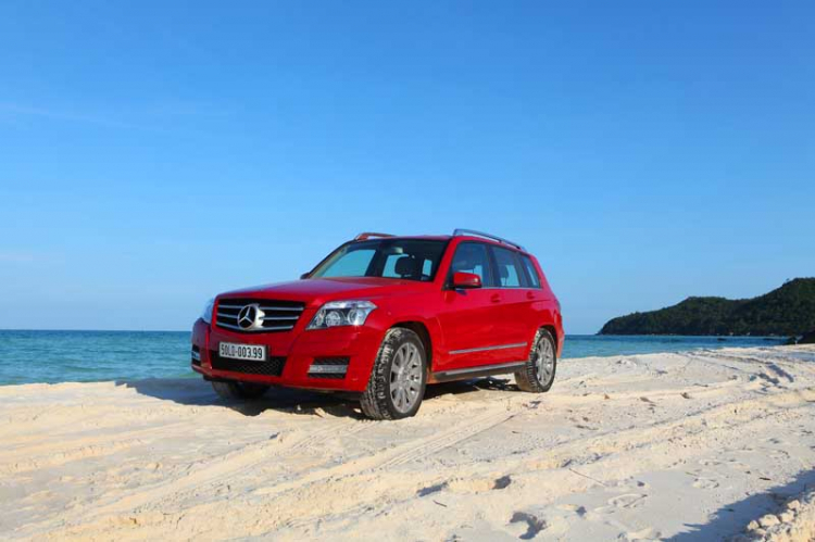 Ảnh ký sự đoàn Mercedes GLK chào đón bình minh trên đảo Phú Quốc