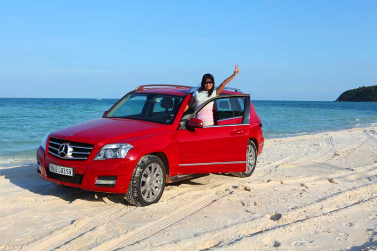 Ảnh ký sự đoàn Mercedes GLK chào đón bình minh trên đảo Phú Quốc