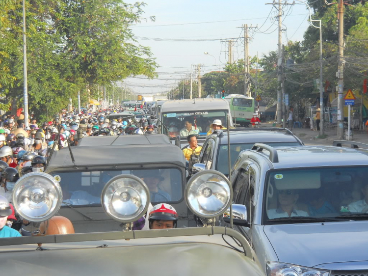 HÌNH ẢNH SAIGONJEEP VÀ SIDECAR OFFROAD TẠI NHƠN TRẠCH 30/04/2011