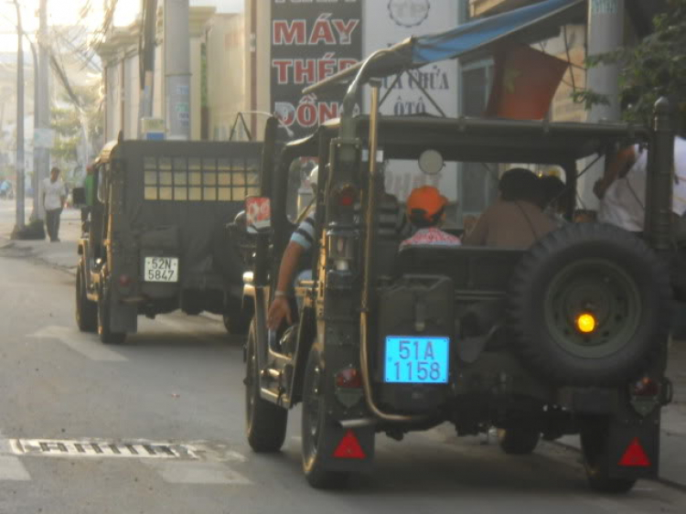 HÌNH ẢNH SAIGONJEEP VÀ SIDECAR OFFROAD TẠI NHƠN TRẠCH 30/04/2011