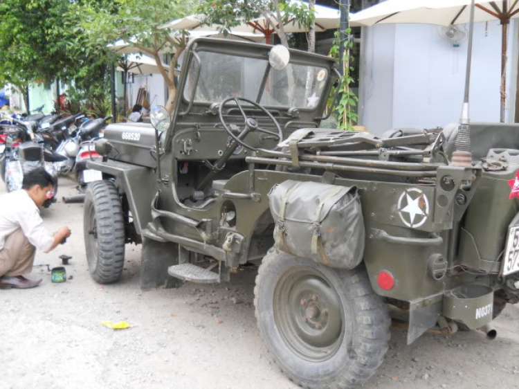 HÌNH ẢNH SAIGONJEEP VÀ SIDECAR OFFROAD TẠI NHƠN TRẠCH 30/04/2011