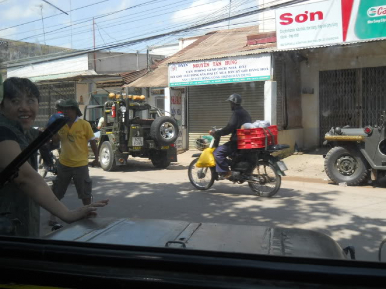 HÌNH ẢNH SAIGONJEEP VÀ SIDECAR OFFROAD TẠI NHƠN TRẠCH 30/04/2011