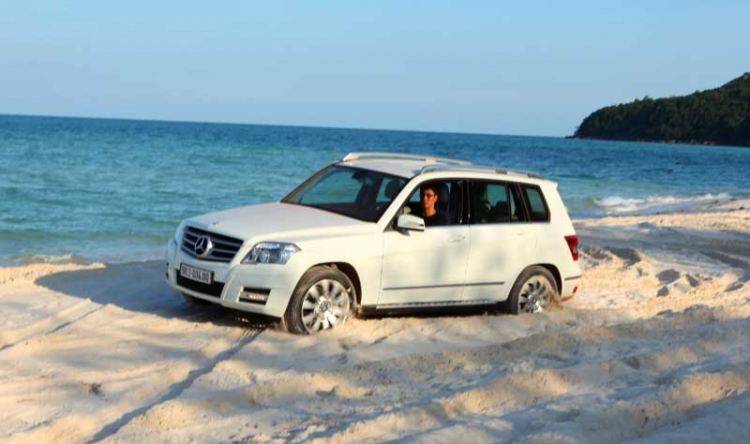 Ảnh ký sự đoàn Mercedes GLK chào đón bình minh trên đảo Phú Quốc