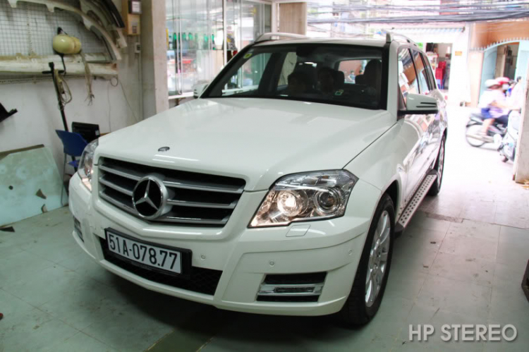 Giải pháp nâng cấp âm thanh cho Mercedes GLK300