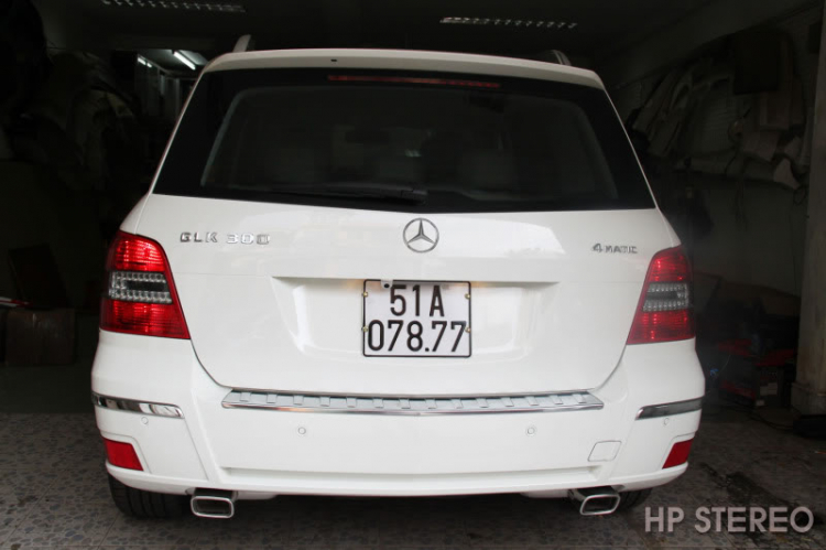 Giải pháp nâng cấp âm thanh cho Mercedes GLK300