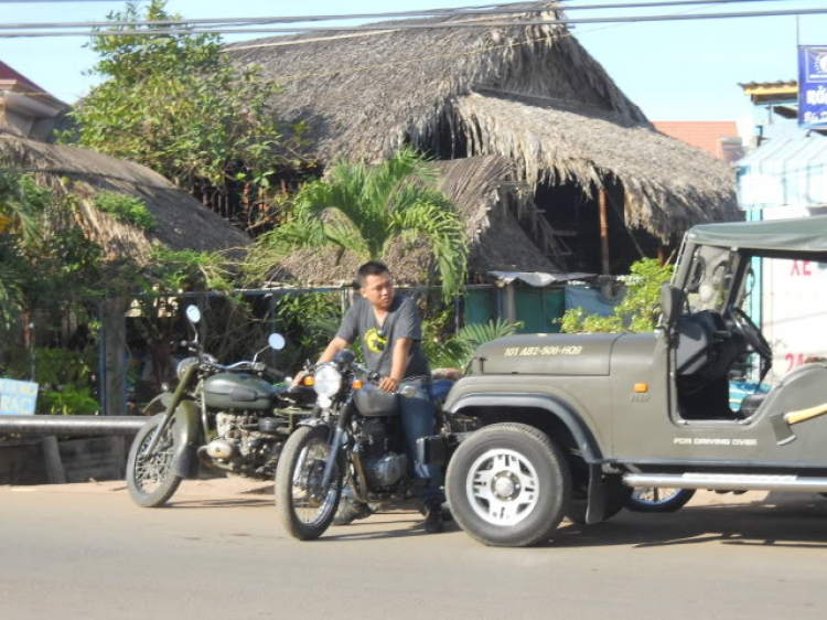 HÌNH ẢNH SAIGONJEEP VÀ SIDECAR OFFROAD TẠI NHƠN TRẠCH 30/04/2011