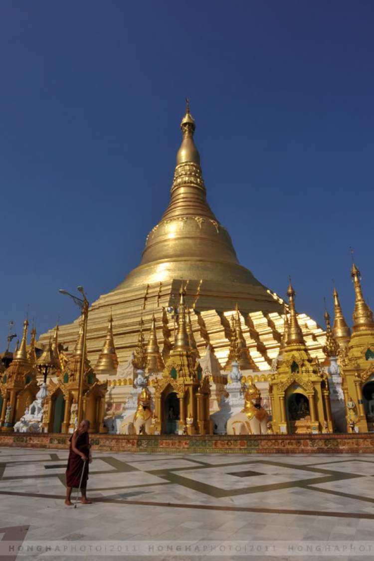 Chùa Vàng Shwedagon - Myanamar