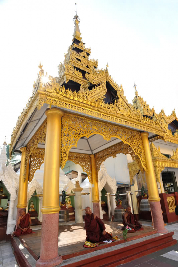 Chùa Vàng Shwedagon - Myanamar