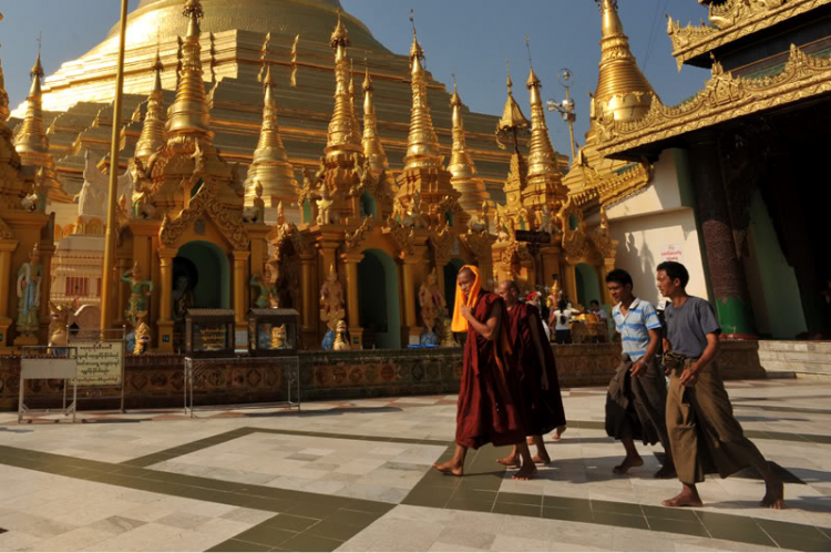 Chùa Vàng Shwedagon - Myanamar