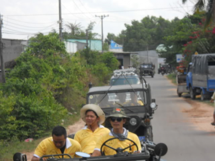 HÌNH ẢNH SAIGONJEEP VÀ SIDECAR OFFROAD TẠI NHƠN TRẠCH 30/04/2011