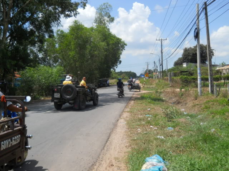 HÌNH ẢNH SAIGONJEEP VÀ SIDECAR OFFROAD TẠI NHƠN TRẠCH 30/04/2011